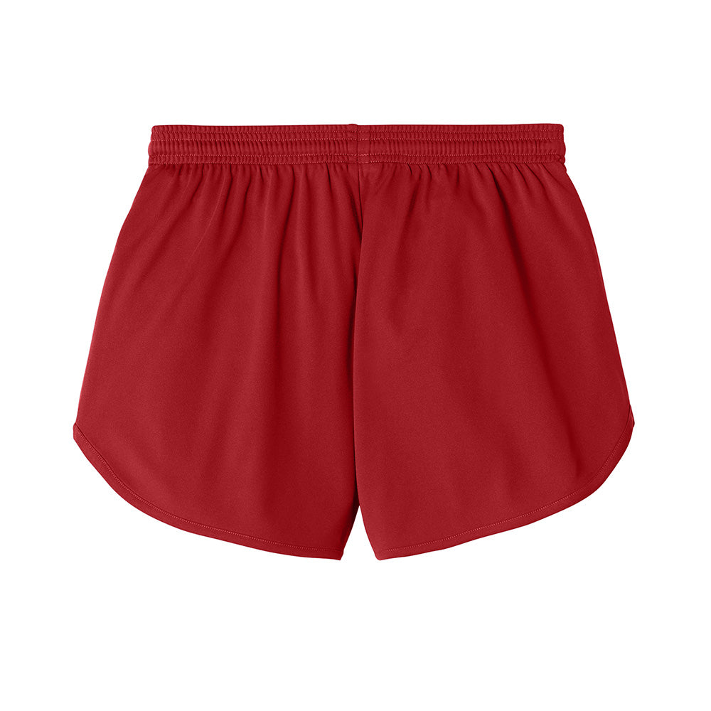 Moisture Wicking 3" Track Shorts - Ladies