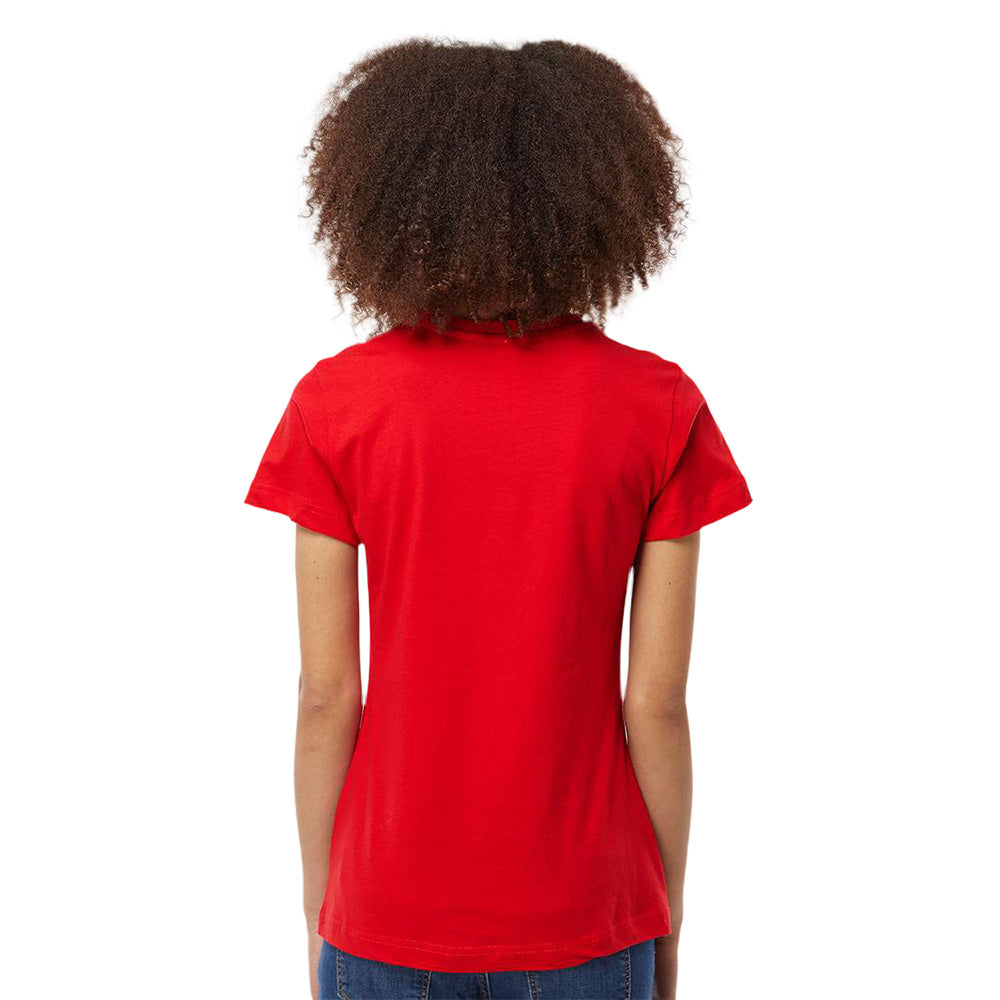 Short Sleeve Cotton Classic Fit T-Shirt - Ladies