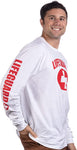 LIFEGUARD | Red or White Unisex Uniform Costume Long Sleeve T-shirt Men Women