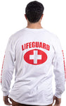 LIFEGUARD | Red or White Unisex Uniform Costume Long Sleeve T-shirt Men Women