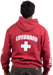 LIFEGUARD | Red Unisex Uniform Fleece Hoody Sweatshirt Hoodie Sweater Men Women