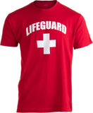 LIFEGUARD | Red Lifeguarding Unisex Uniform Costume T-shirt for Men Women