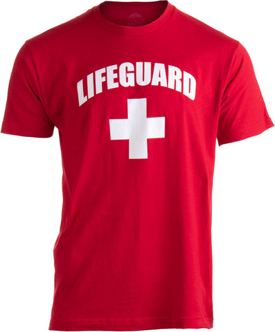 LIFEGUARD | Red Lifeguarding Unisex Uniform Costume T-shirt for Men Women